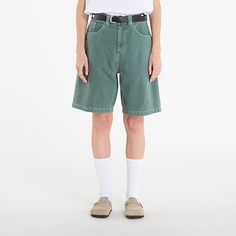 Šortky Carhartt WIP Brandon Short Velvet Green