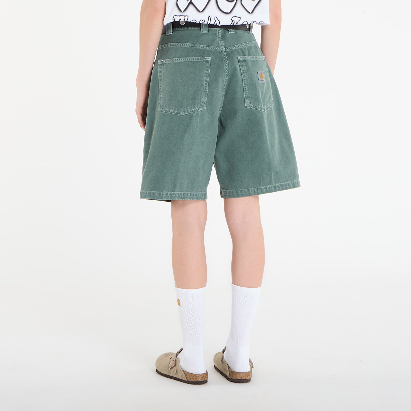 Ανδρικά σορτς Carhartt WIP Brandon Short UNISEX Velvet Green