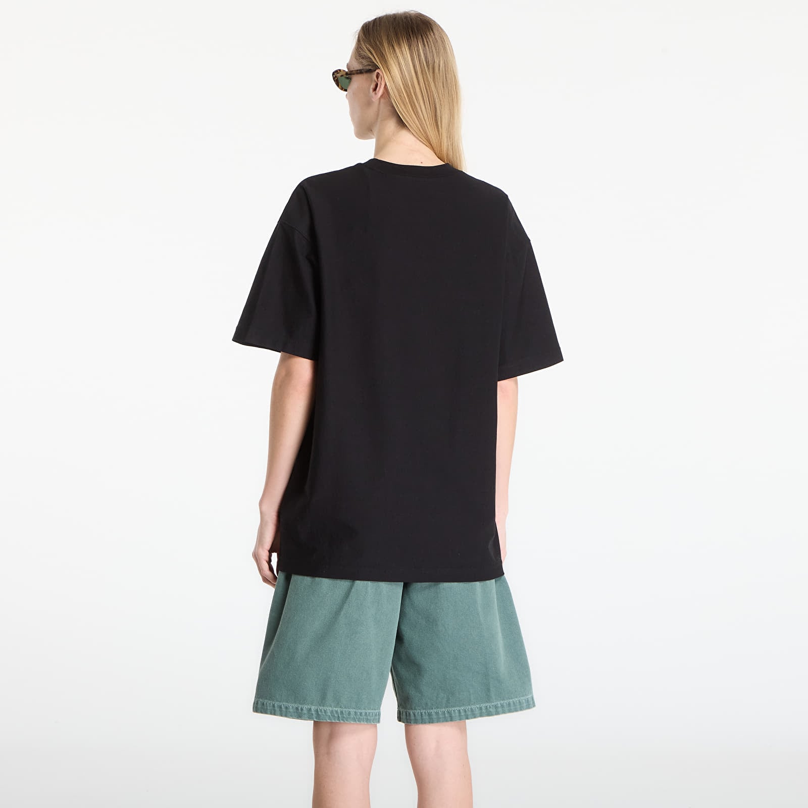 T-shirts homme Carhartt WIP S/S WIP Label T-Shirt UNISEX Black