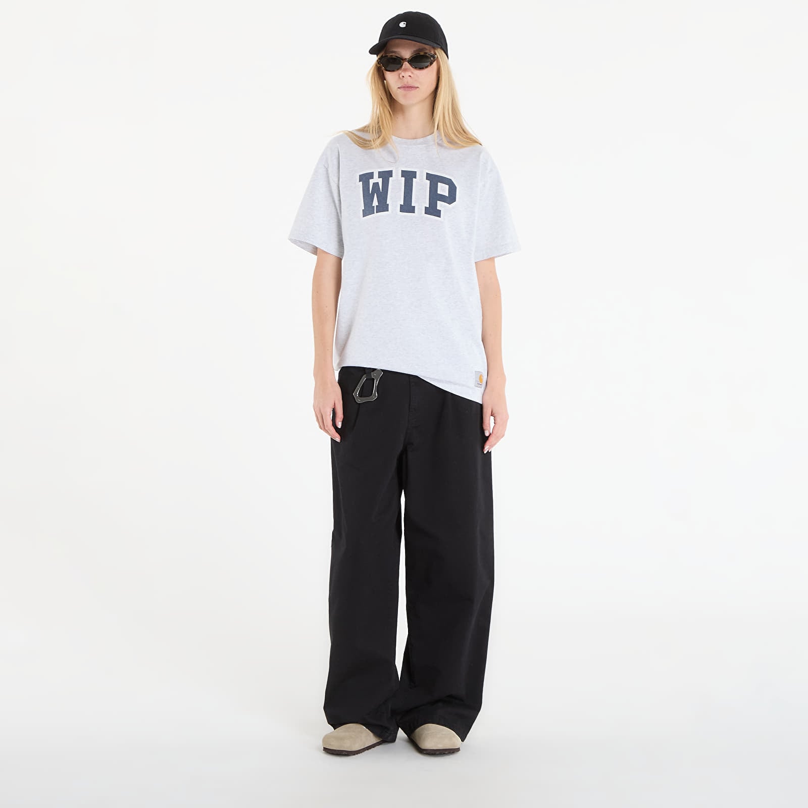 T-shirts homme Carhartt WIP S/S WIP III T-Shirt UNISEX Ash Heather