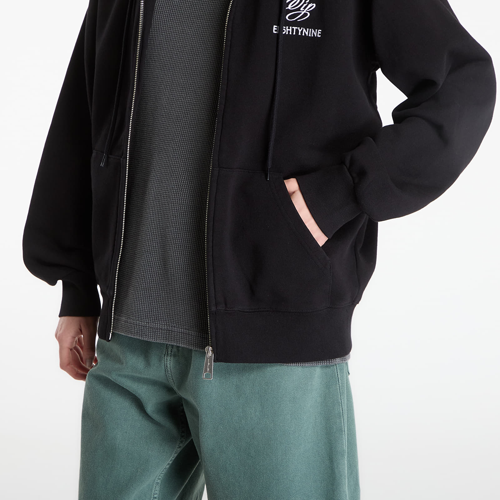 Мужские худи Carhartt WIP Hooded Eightynine Sweat Jacket UNISEX Black