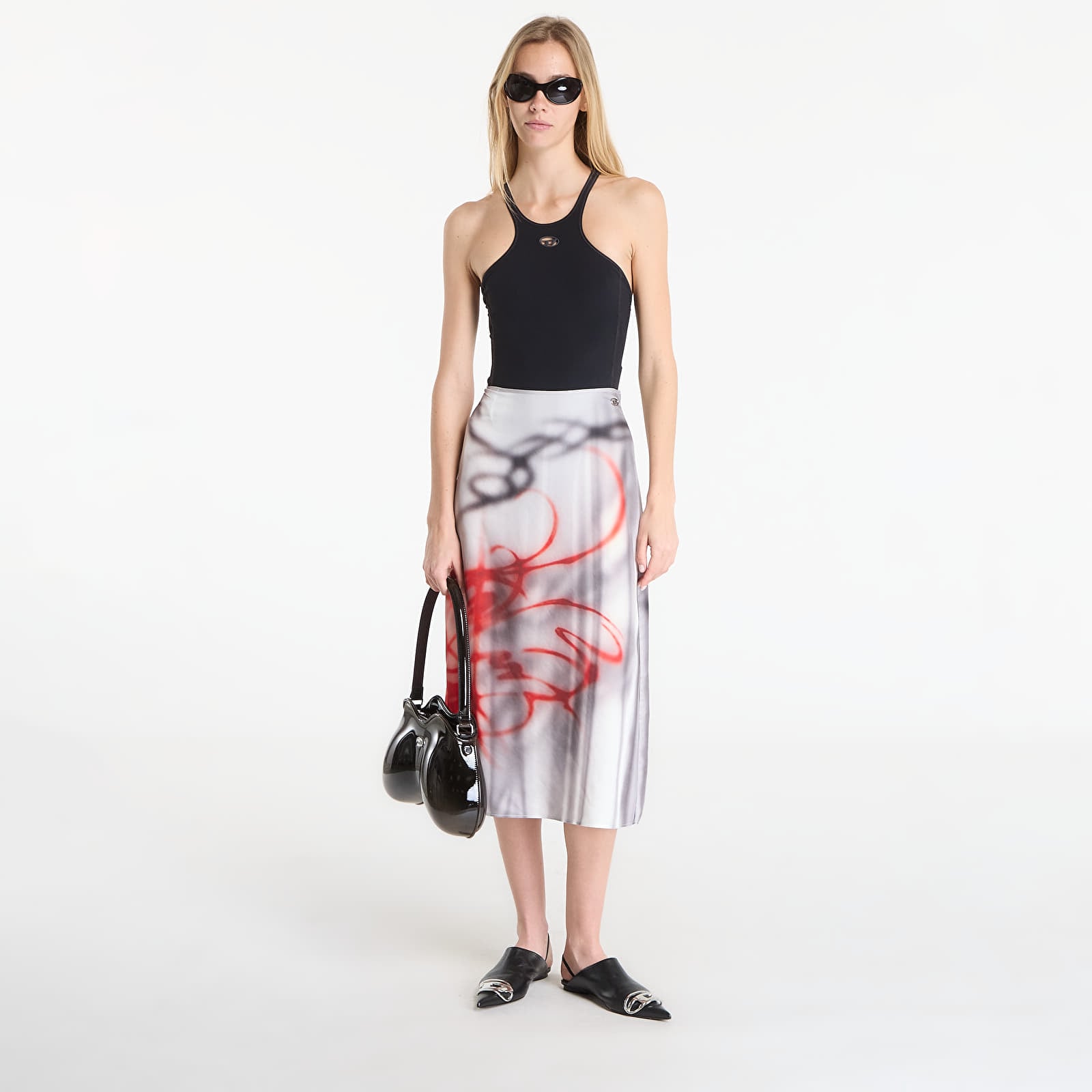 Sieviešu svārki Diesel O-Rchid-S1 Skirt White