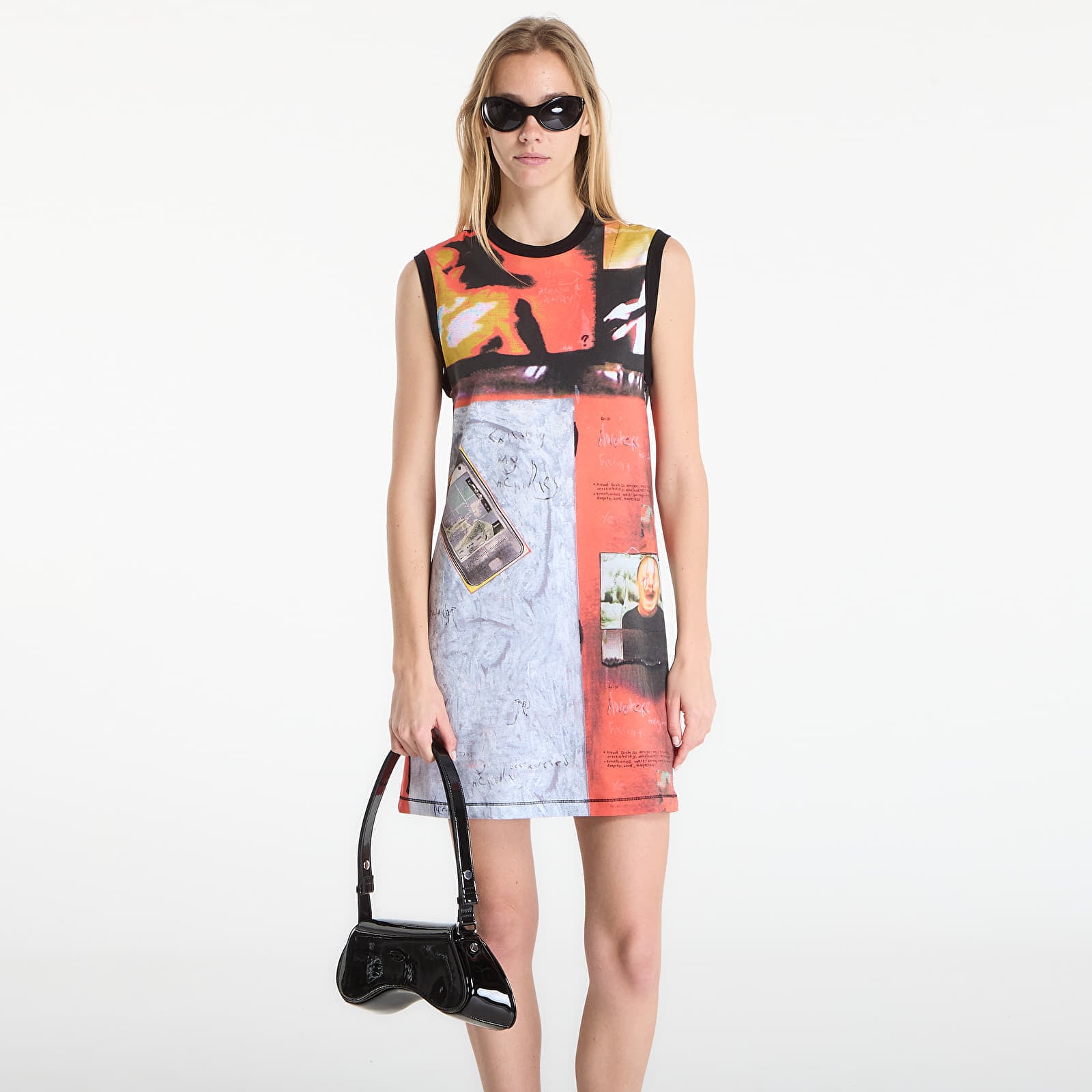 Облекло Diesel D-Hessa Dress Printed Jersey M