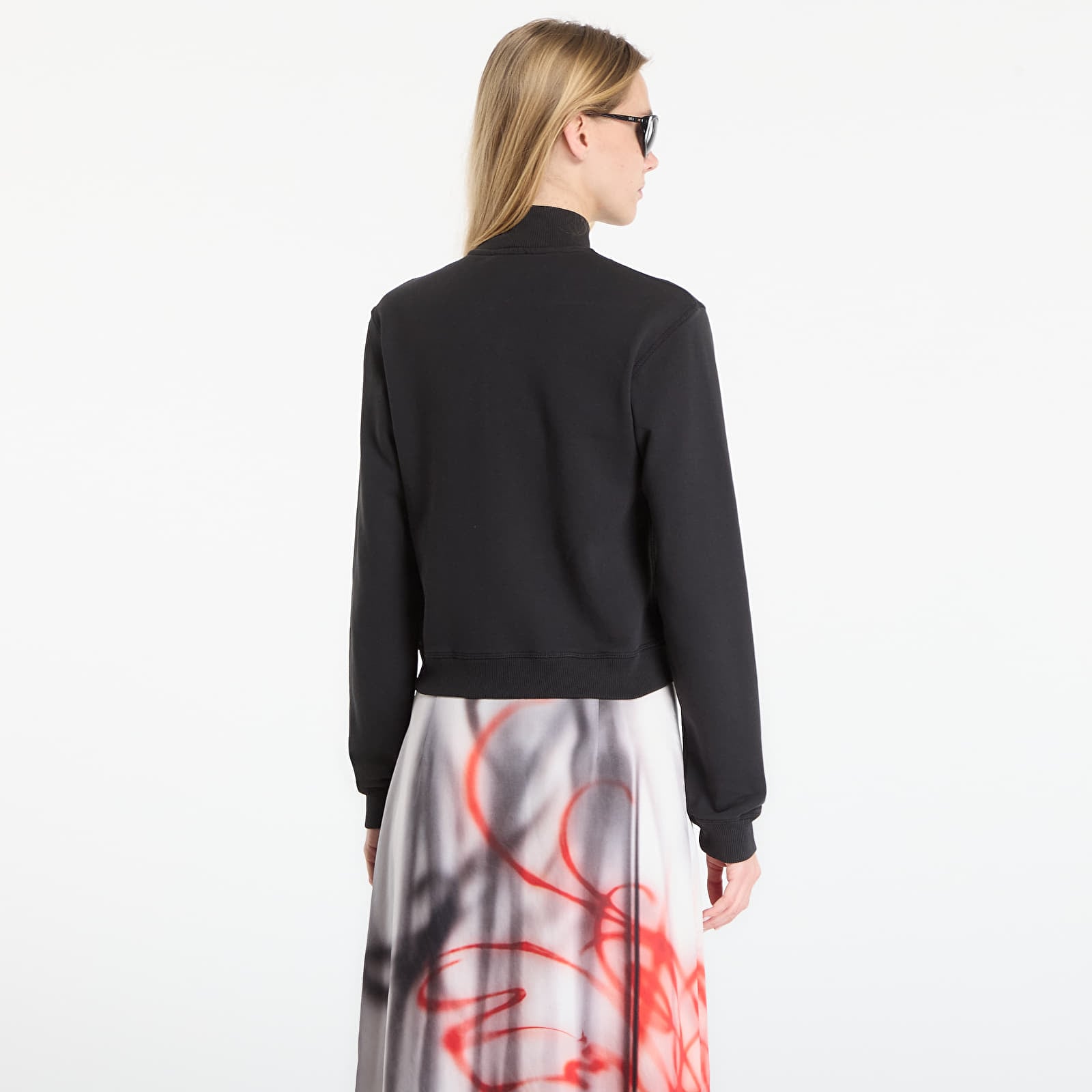 Women's Sweatshirts Diesel F-Flacin-Od Sweatshirt Black