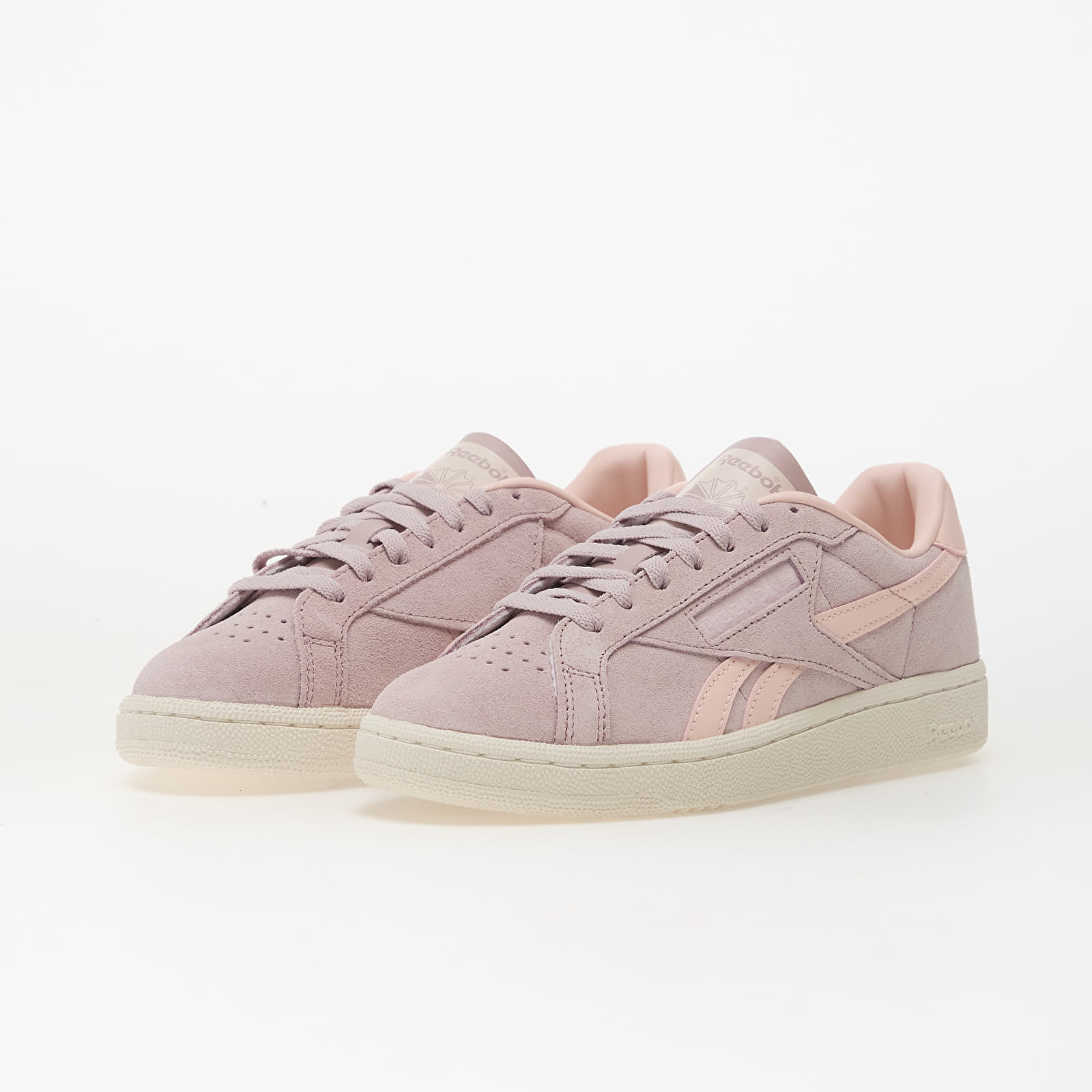 Pánské tenisky a boty Reebok Club C Grounds Uk Muted Mauve/ Pure Pink/ Chalk