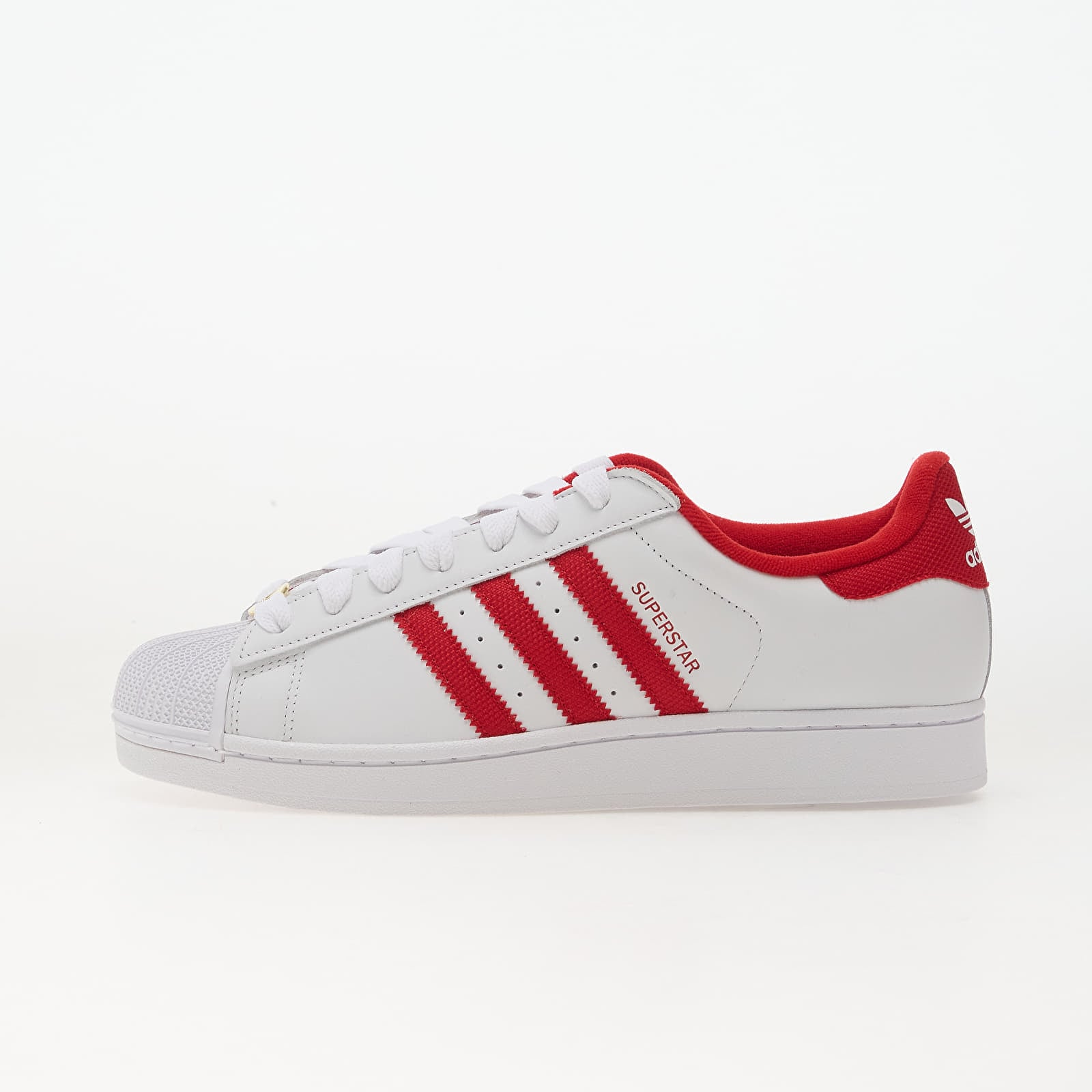 Férfi cipők adidas Superstar II Ftw White/ Better Scarlet/ Gold Metallic