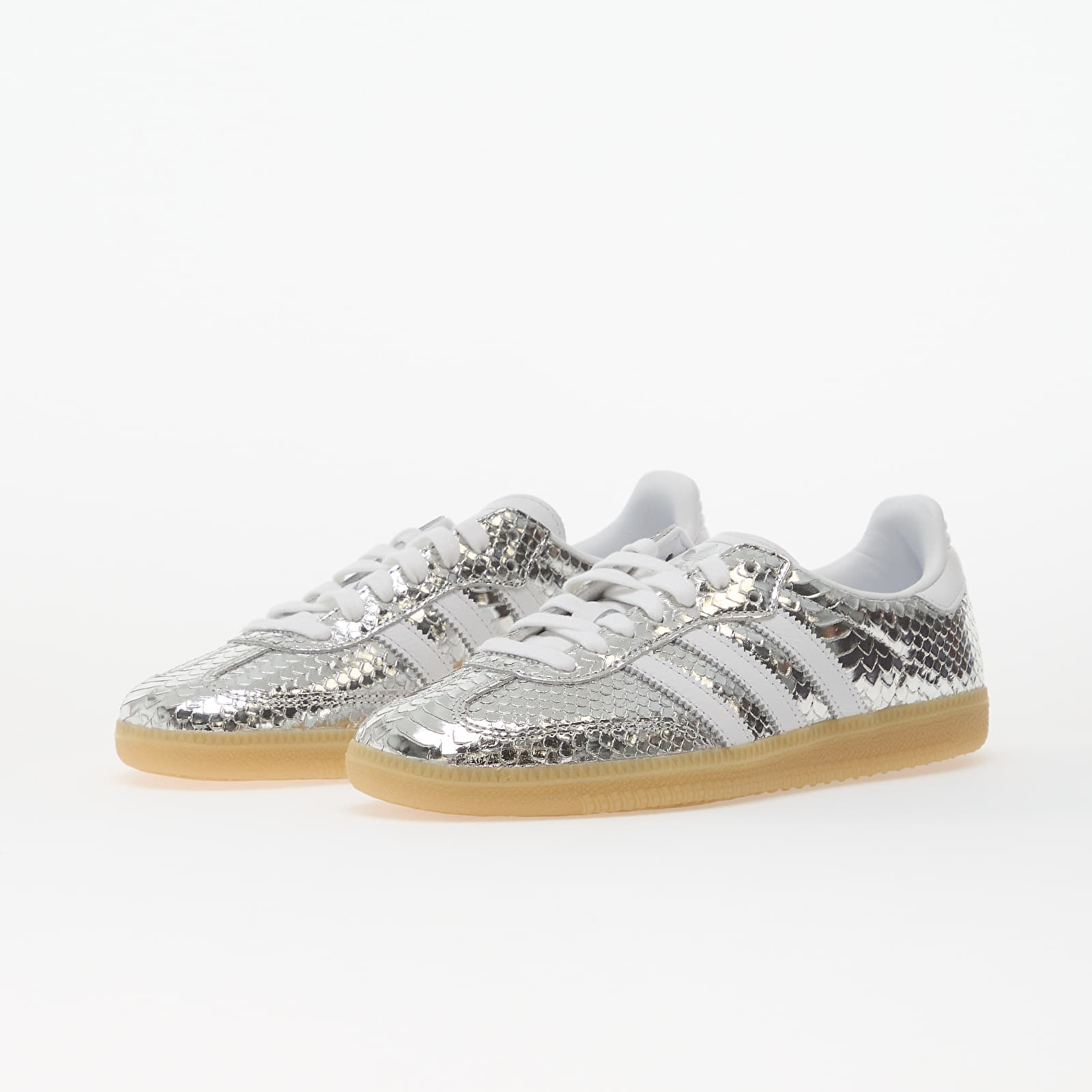 Дамски кецове и обувки adidas Samba Og W Silver Metallic/ Ftw White/ Gum