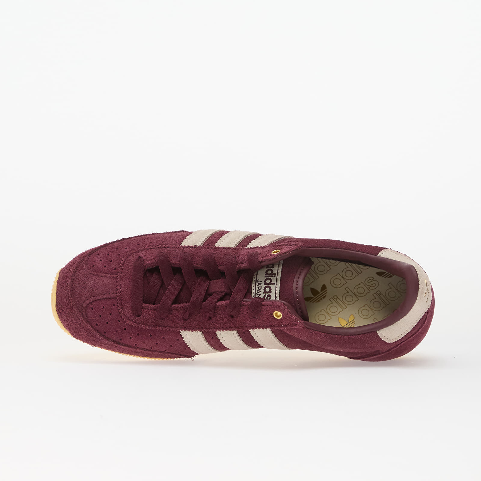 Sneakers och skor för kvinnor adidas Japan W Maroon/ Crew White/ Gold Metallic