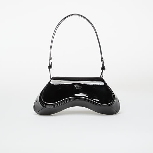 Diesel Play Crossbody Shoulder Bag Black/ Chromed