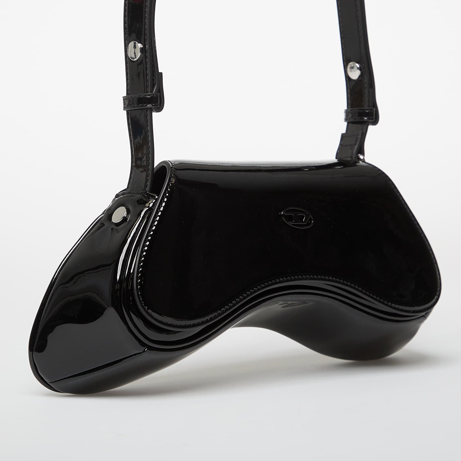 Naiste käekotid Diesel Play Crossbody Shoulder Bag Black/ Chromed