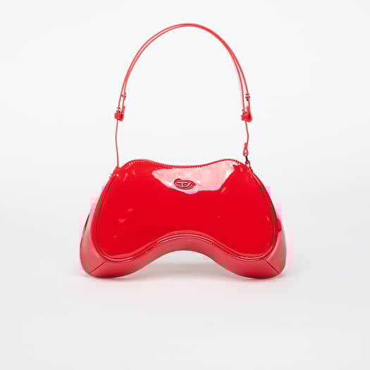 Diesel Play Shoulder Cross Bodybag Red/ Chromed