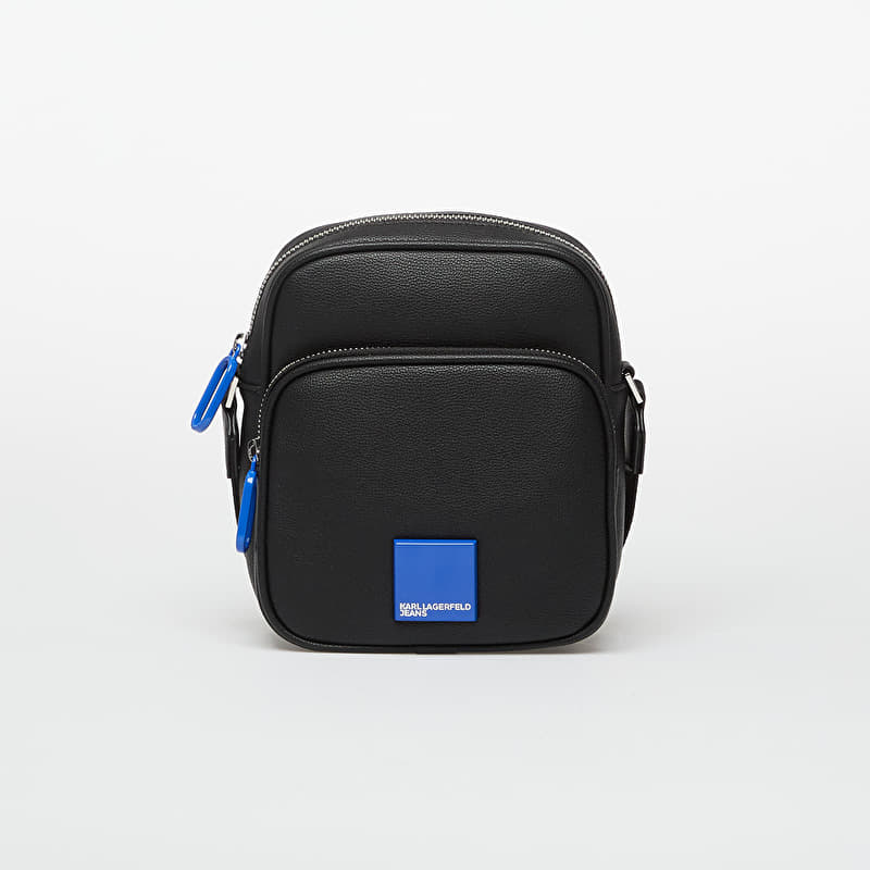 Karl Lagerfeld Jeans Box Logo Reporter Bag Black