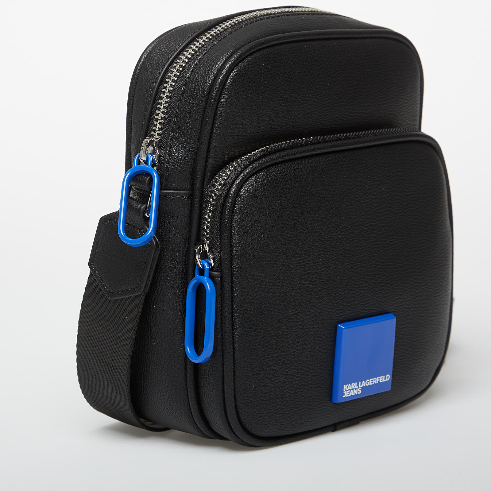 Torebki damskie Karl Lagerfeld Jeans Box Logo Reporter Bag Black