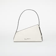 Karl Lagerfeld Jeans Geo Lthr Shoulderbag Shiny Off White