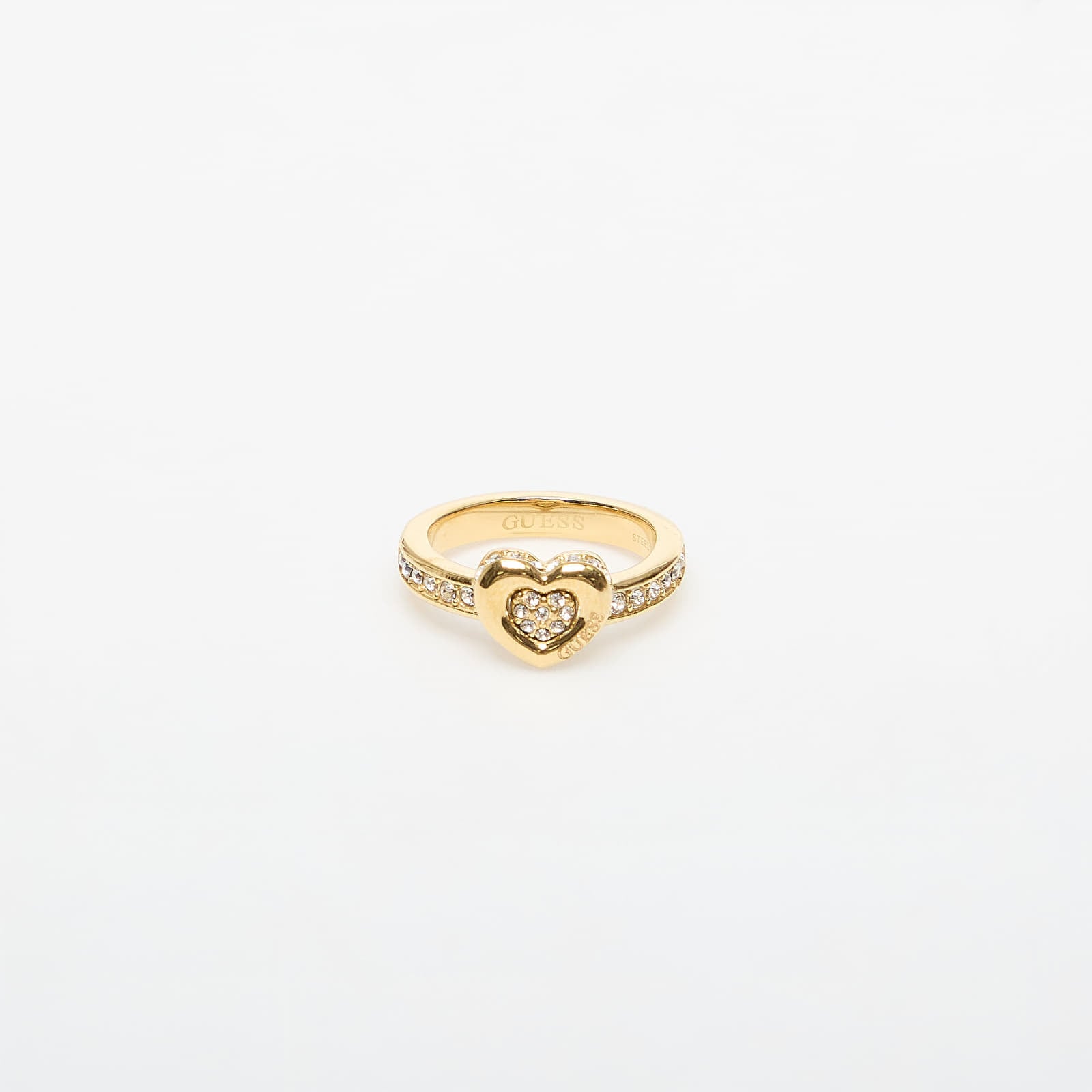 Пръстен GUESS L.O.V.E. Yellow Gold 54