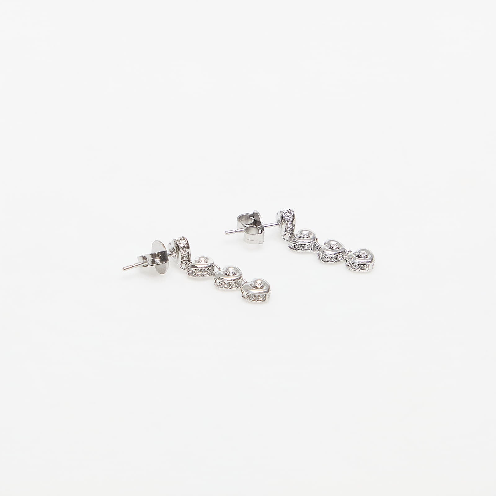 Σκουλαρίκια GUESS L.O.V.E. Rhodium