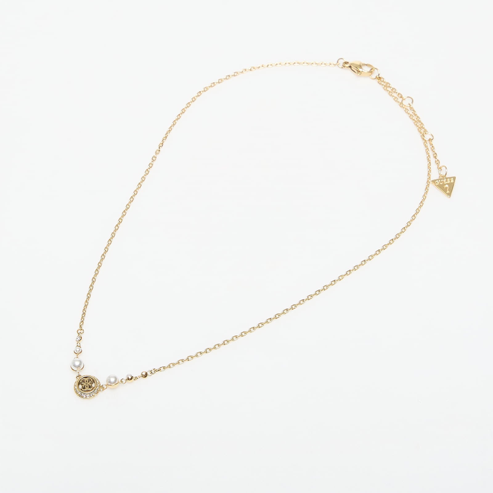 Огърлица GUESS Tiny Pearly Yellow Gold Universal