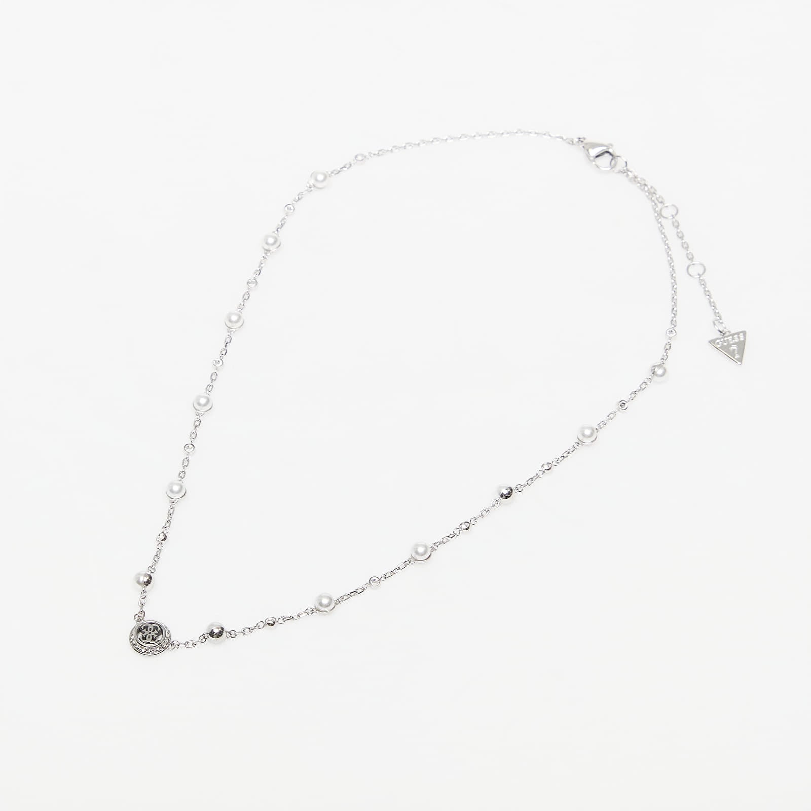 Nyakláncok GUESS Tiny Pearly Rhodium