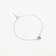 GUESS Tiny Pearly Rhodium