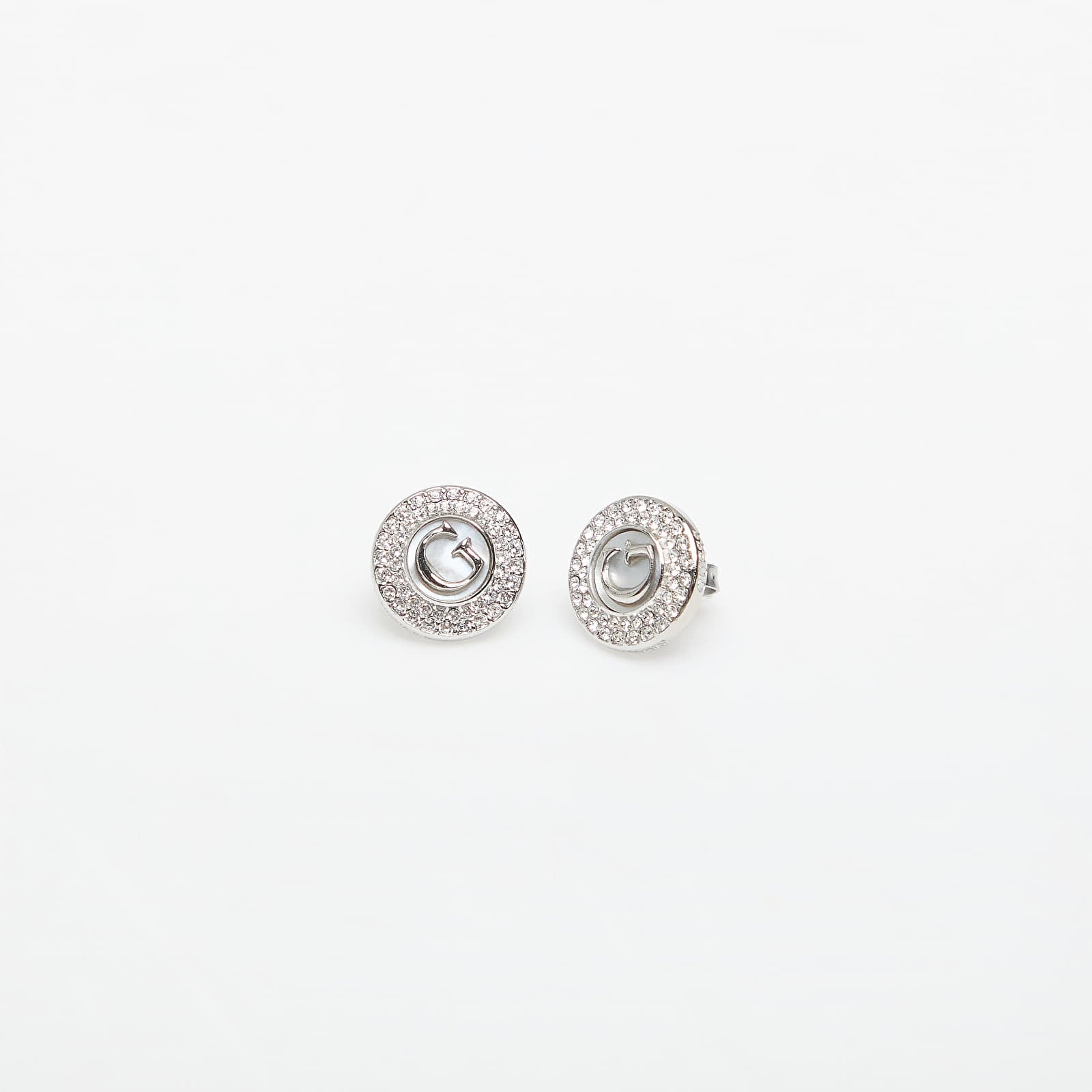Boucles d'oreilles GUESS G Talisman Rhodium