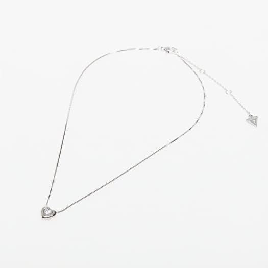 Halskjede GUESS Beloved Rhodium
