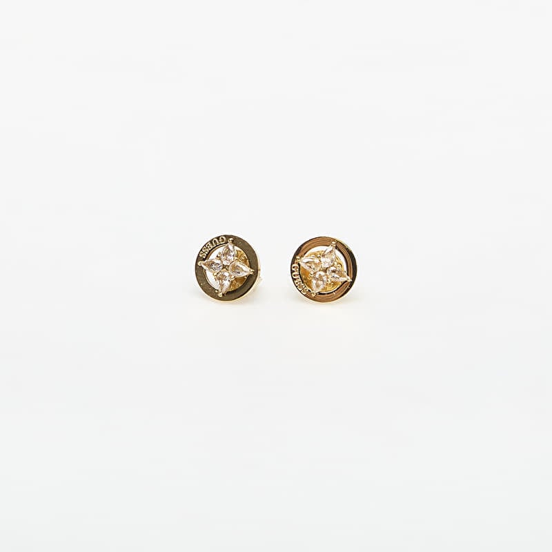 Örhängen GUESS Secret Garden Yellow Gold/ White