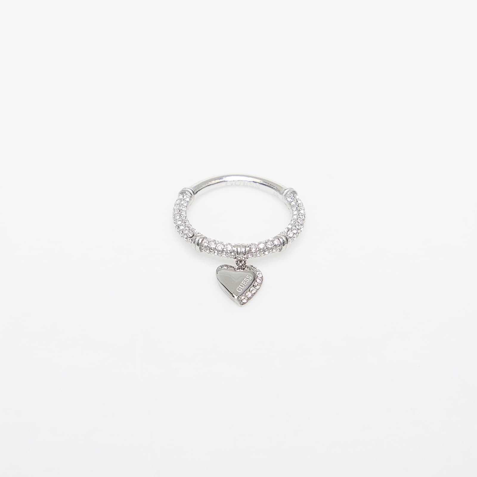 Ring GUESS By Your Side Rhodium 54