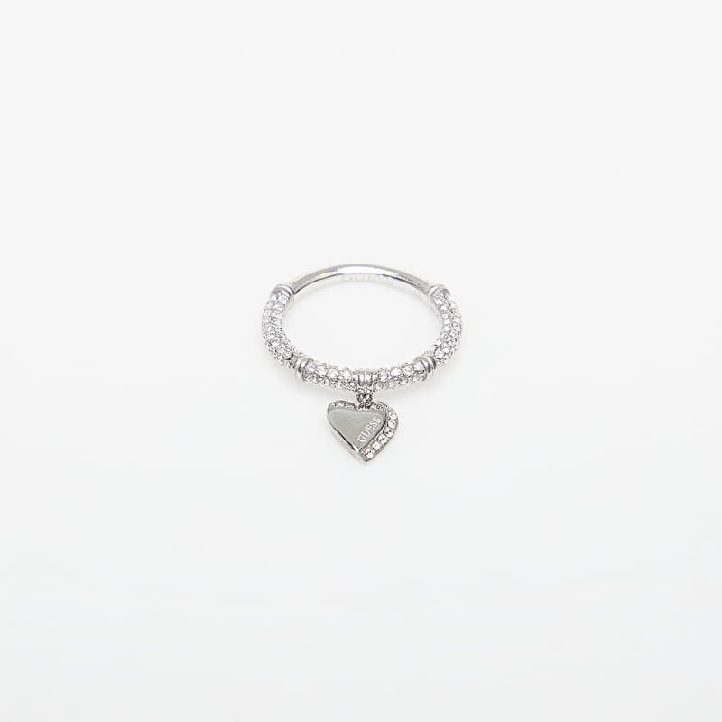 Ring GUESS By Your Side Rhodium