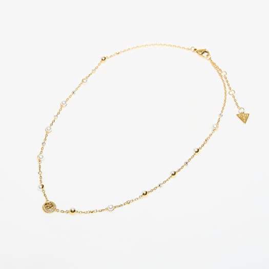 Kaulakoru GUESS Tiny Pearly Yellow Gold
