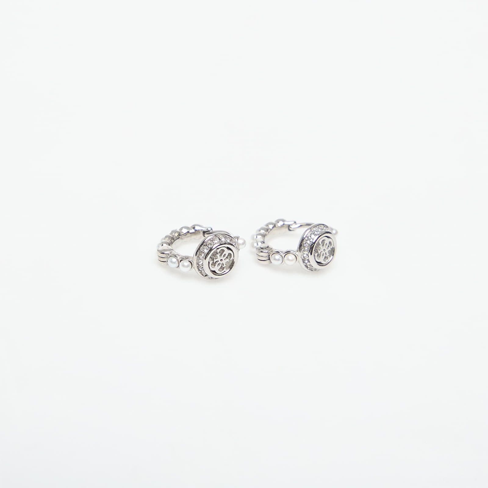 Σκουλαρίκια GUESS Tiny Pearly Rhodium Universal