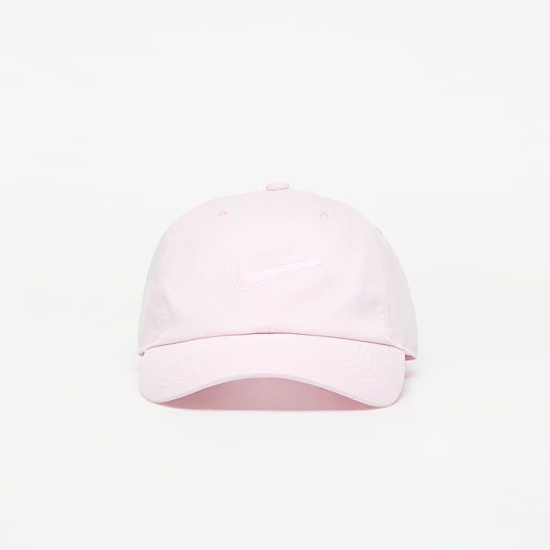 Hette Nike Club Unstructured Swoosh Cap Pink Foam/ White