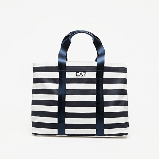 EA7 Emporio Armani Train Shopping Bag Armani Blue/ White