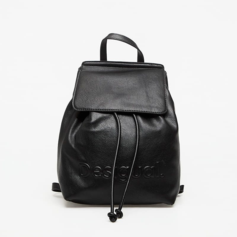 Rucksack Desigual Back Half Logo Luena Mini Black Backpack Black
