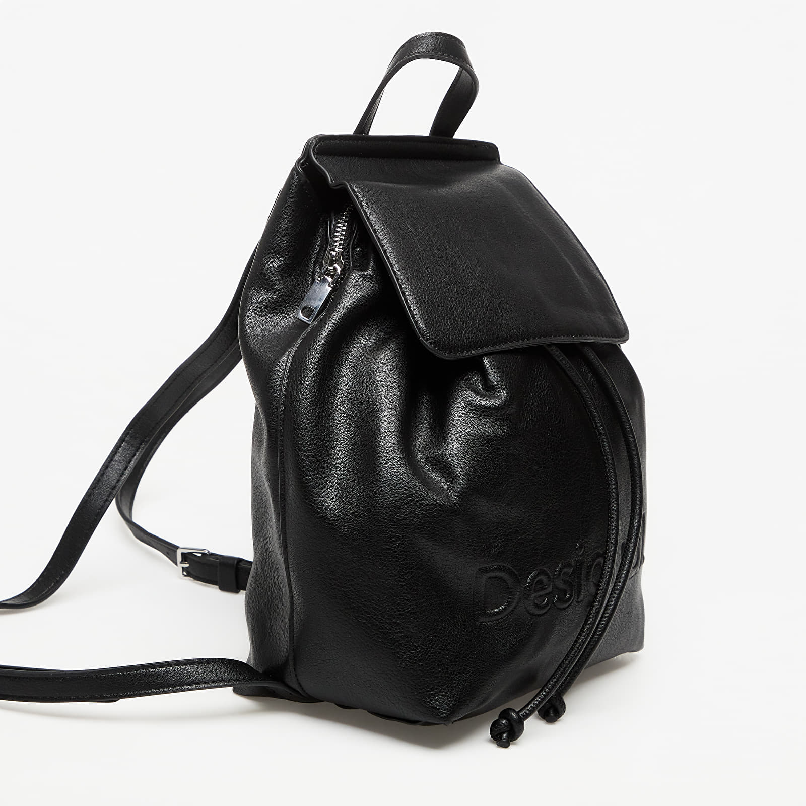 Sacs à dos Desigual Back Half Logo Luena Mini Black Backpack Black