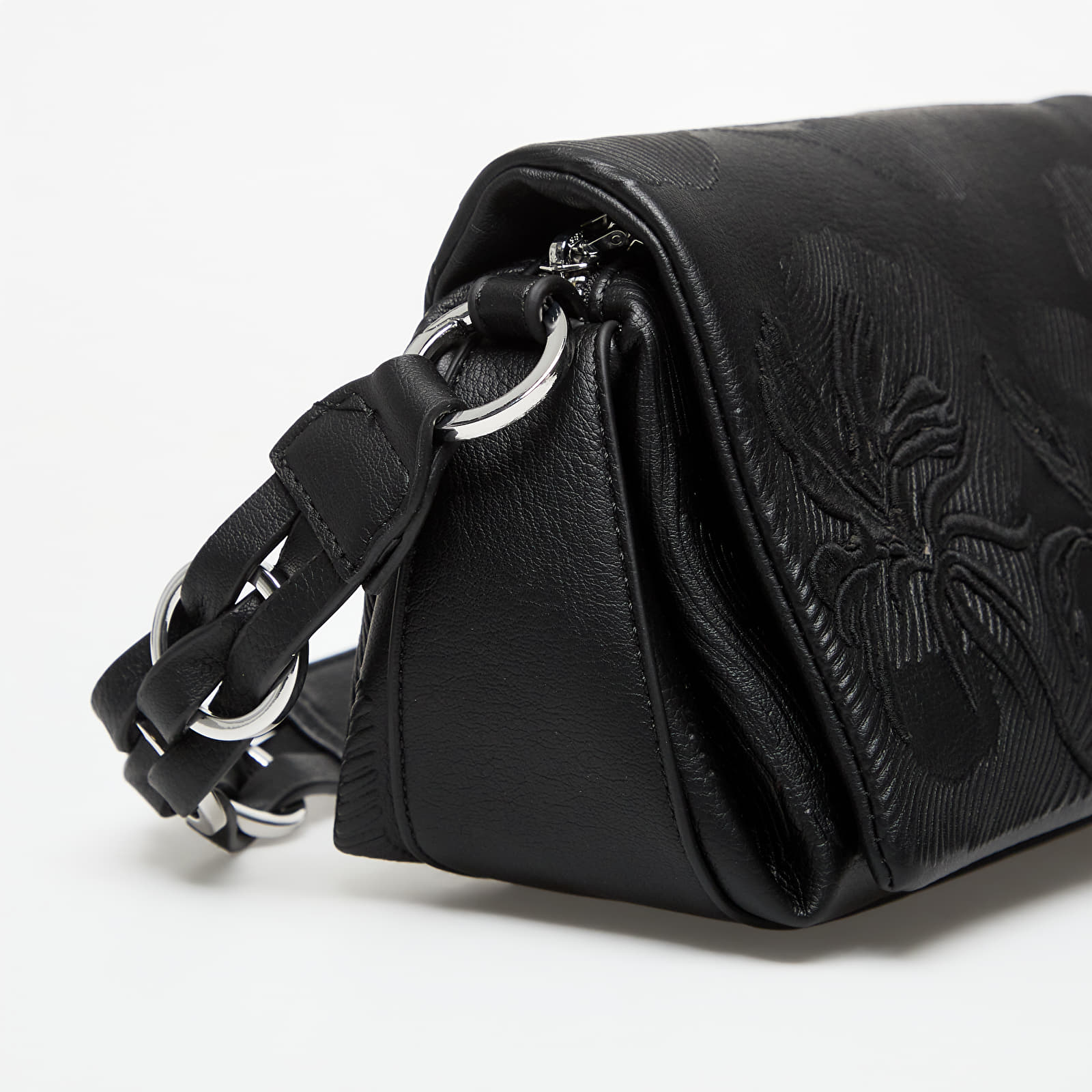 Genți de mână Desigual Bag Mirenis Naron Mini Flap Bags Black