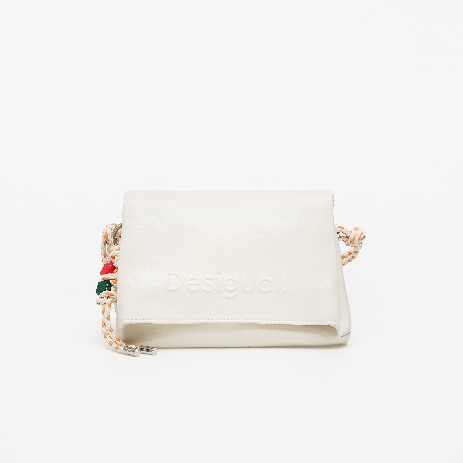 Desigual Bag Half Logo Venecia 4.0 Ecru Bags White Universal