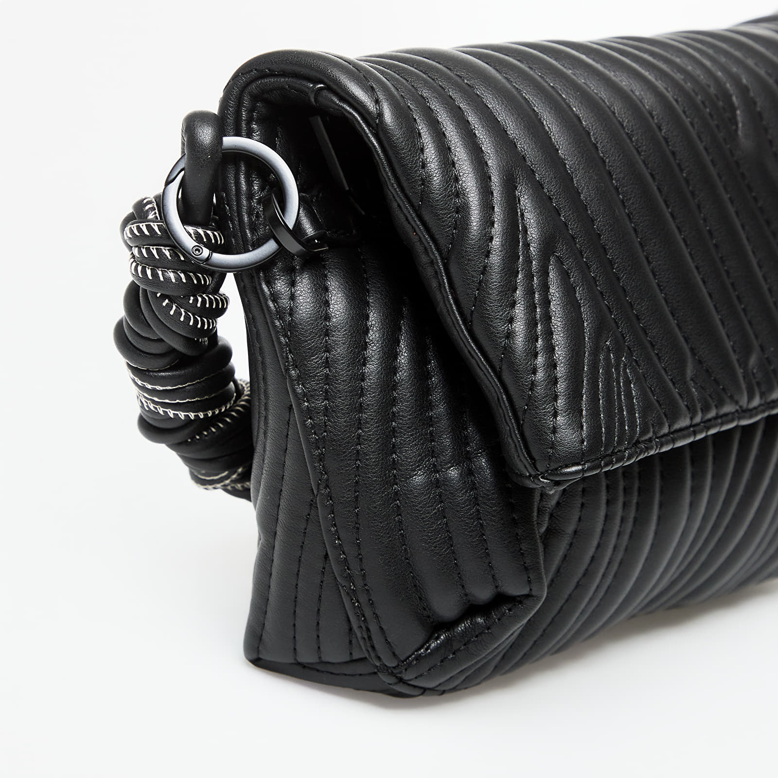 Genți de mână Desigual Bag Helium Trokel Black Bags Black