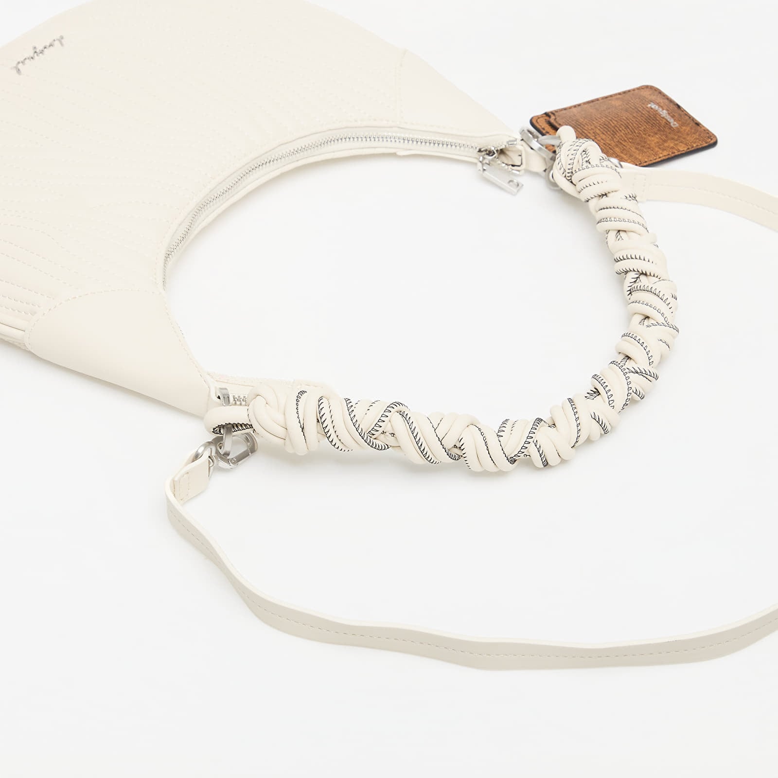 Handtaschen Desigual Bag Helium Calgary Ecru Bags White