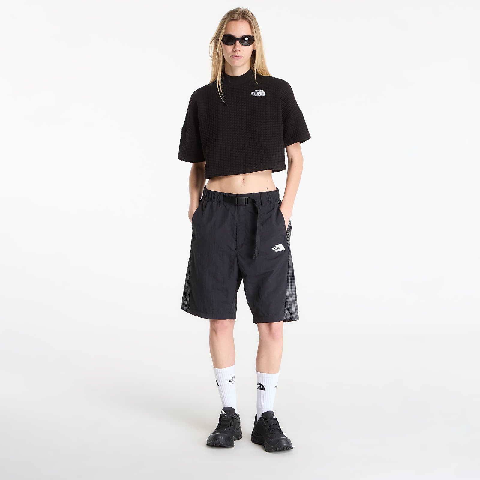 Pánske šortky The North Face Nse Belted Short UNISEX TNF Black