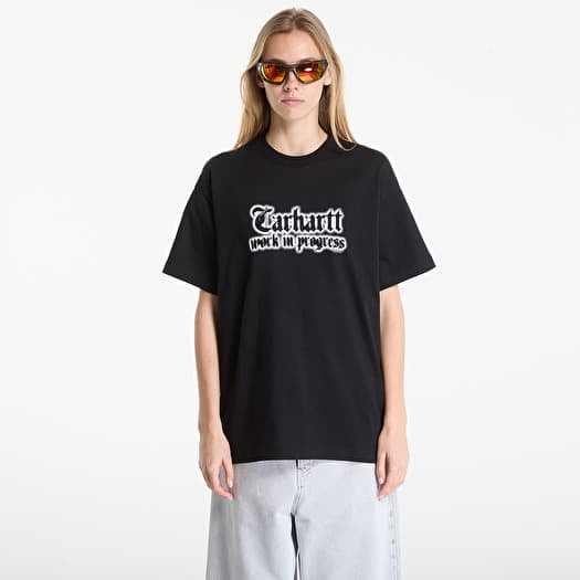 T-shirt Carhartt WIP S/S World Tour T-Shirt UNISEX Black
