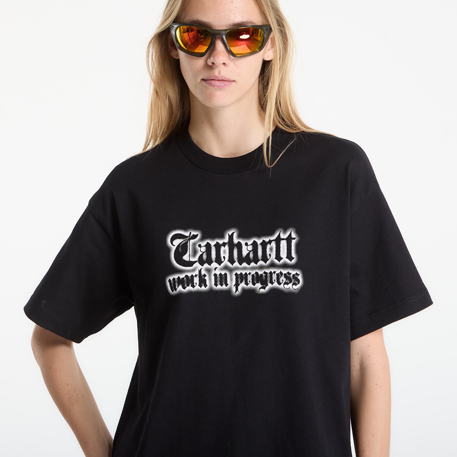 Miesten T-paidat Carhartt WIP S/S World Tour T-Shirt UNISEX Black