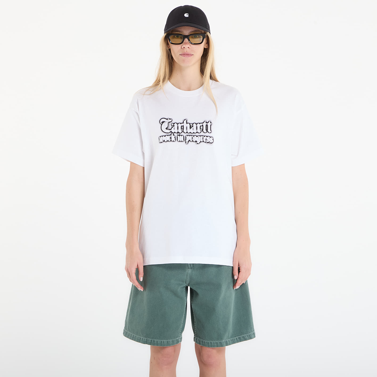 T-shirts til mænd Carhartt WIP S/S World Tour T-Shirt UNISEX White