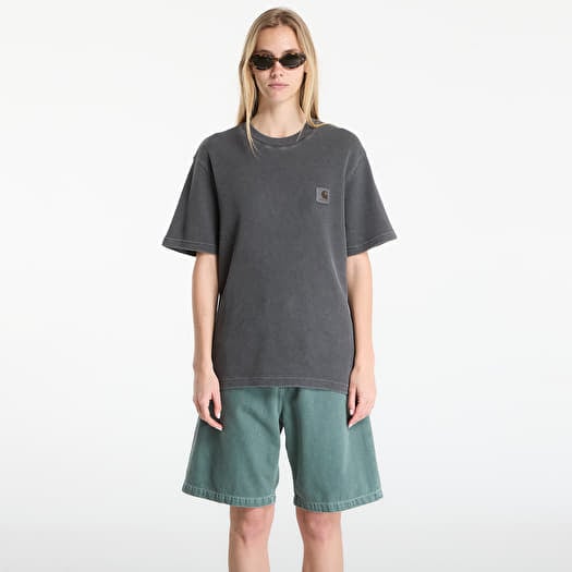 T-shirt Carhartt WIP S/S Nelson Waffle T-Shirt UNISEX Black