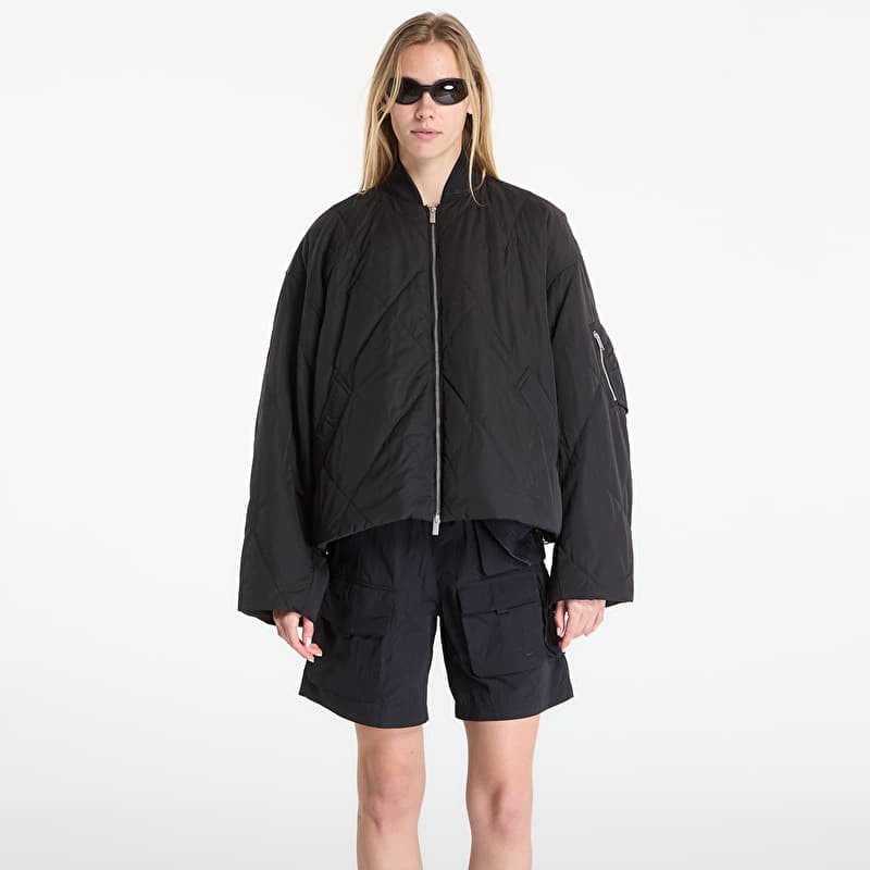 Striukė Jordan Flight Women's Quilted Renegade Jacket Black/ Black/ Black