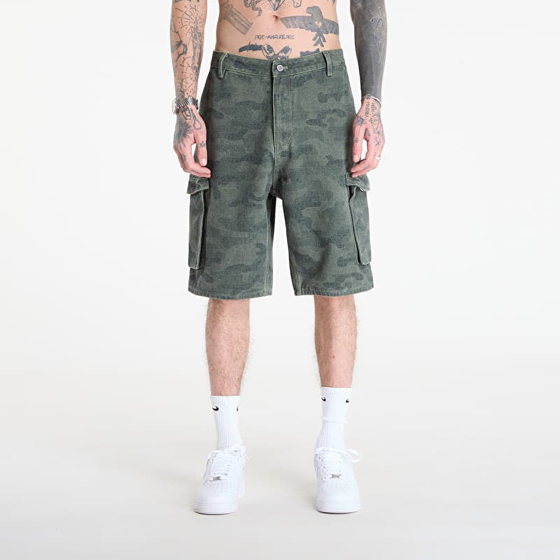 Šortai Daily Paper Camo Cargo Shorts Aop
