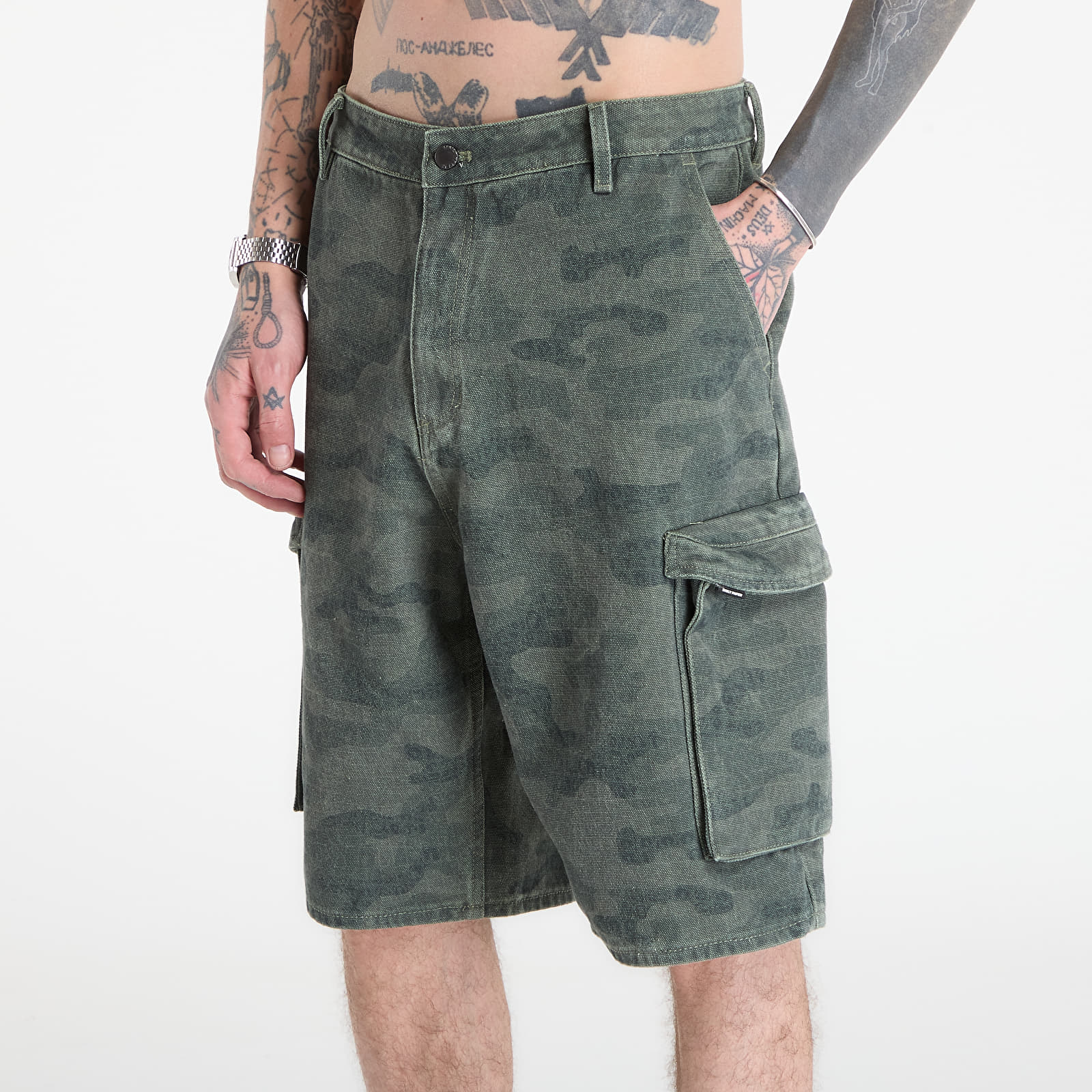 Men's shorts Daily Paper Camo Cargo Shorts Aop