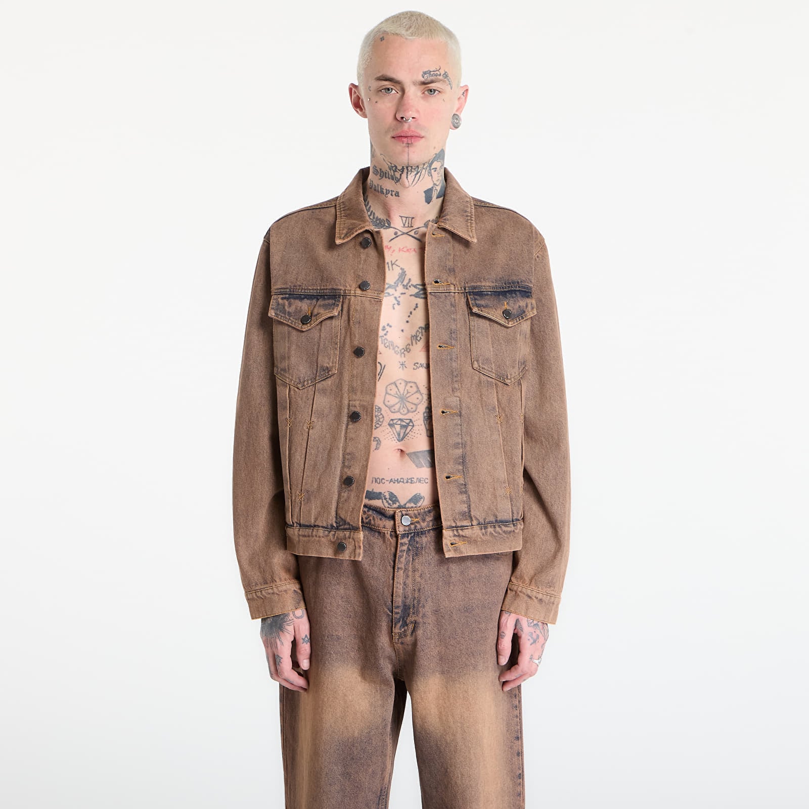 Jacket Daily Paper Bomi Denim Jacket Denim XL