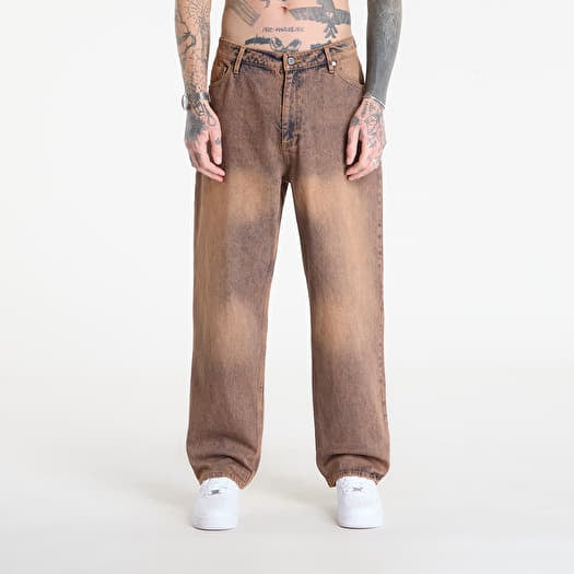 Джинсы Daily Paper Washed Shield Amba Jeans Denim