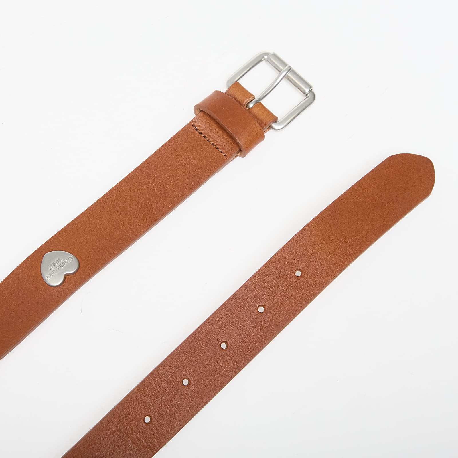 Vīriešu jostas Carhartt WIP Tylor Belt Cognac/ Silver