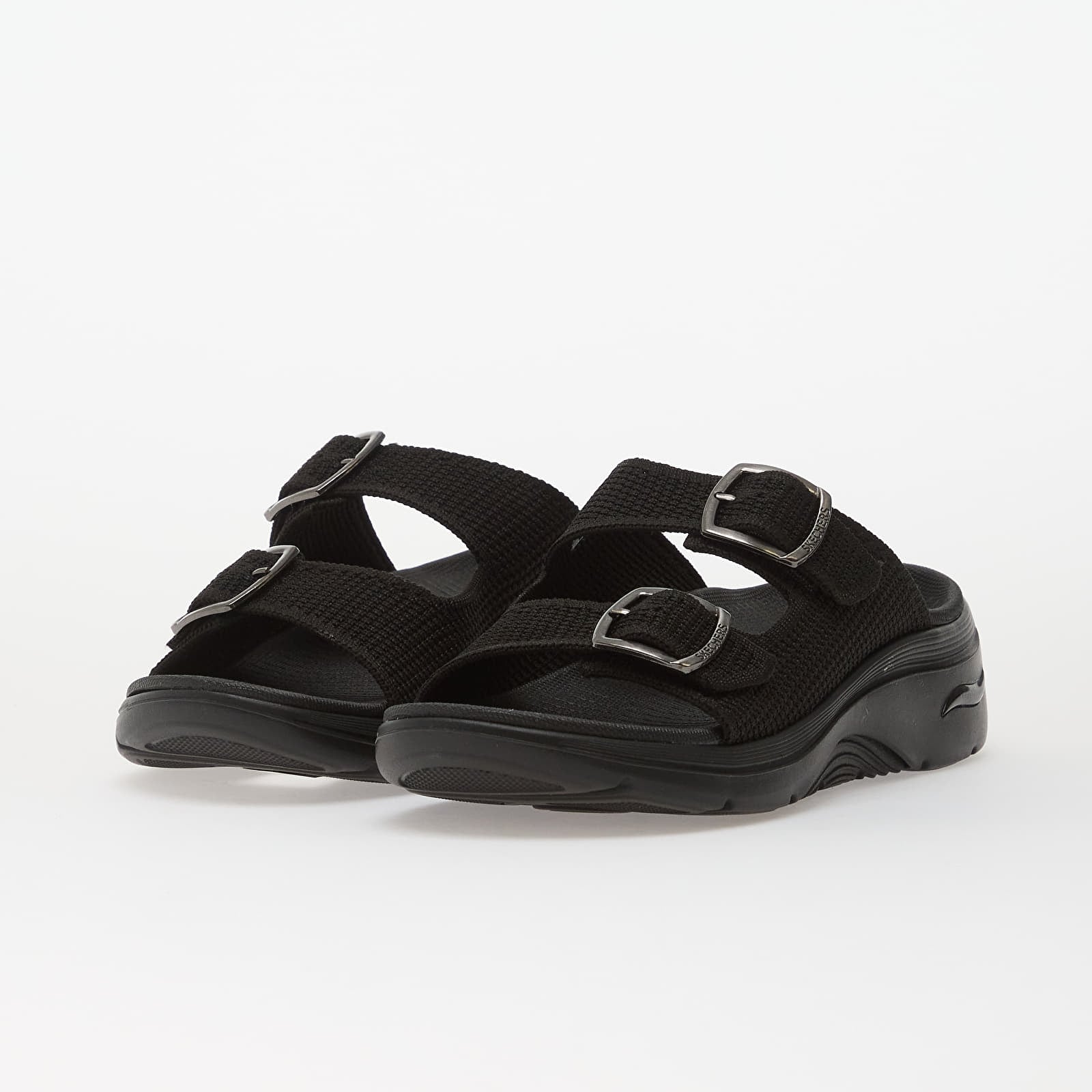 Chaussures et baskets femme Skechers Go Walk Arch Fit 2.0 Sandal-C Black